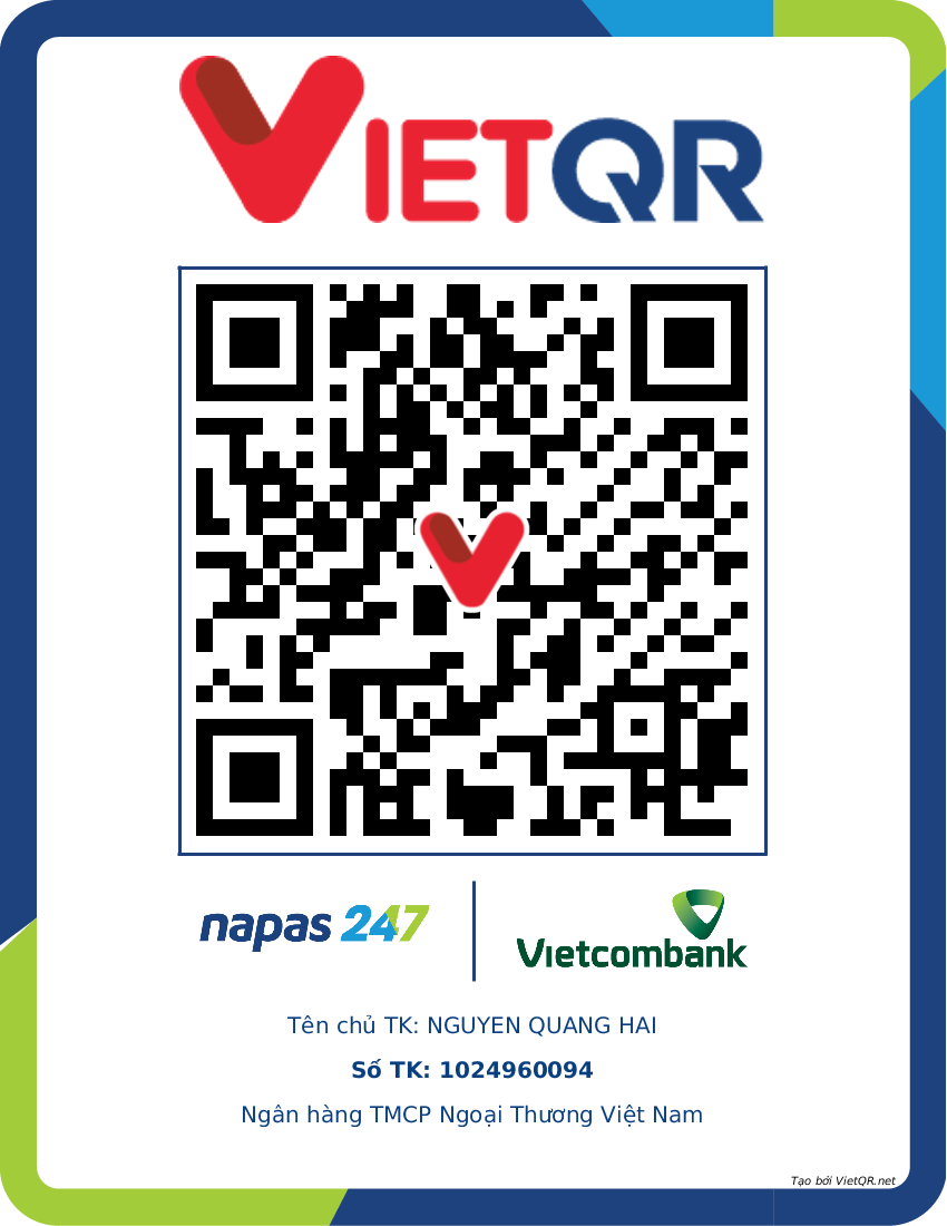 QR code to buy me a coffee by bank transfer